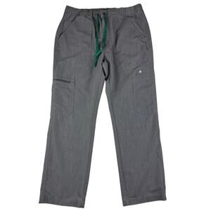 FIGS Cairo Cargo Graphite Gray Scrubs Pants - Men's M/S